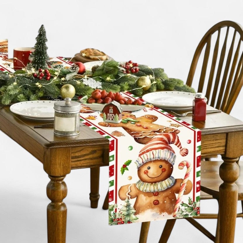 Chemin De Table Noel Traditionnel  35*180cm
