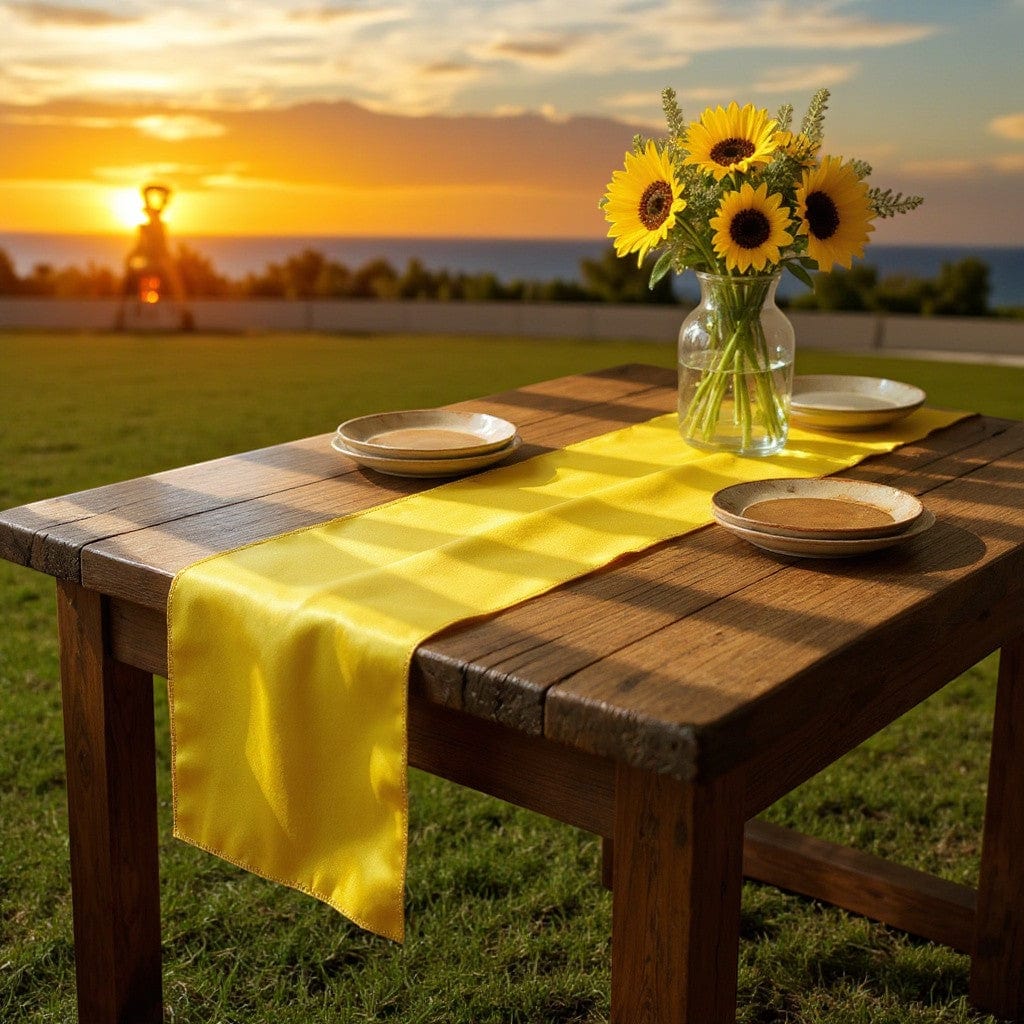 Chemin de Table Or 