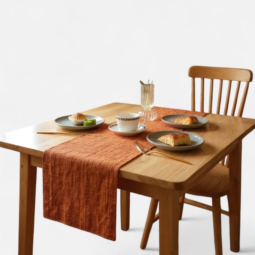 Chemin De Table Orange 
