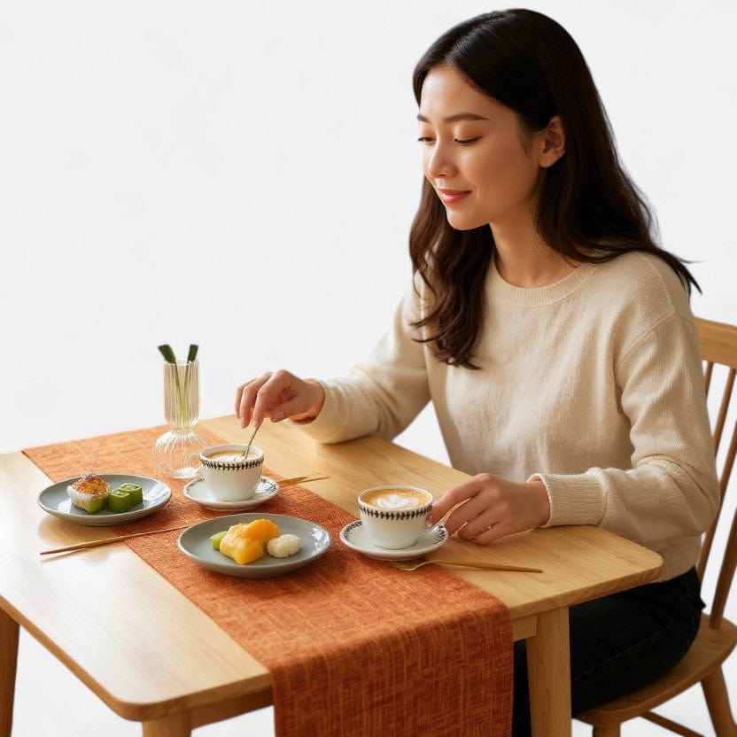Chemin De Table Orange 