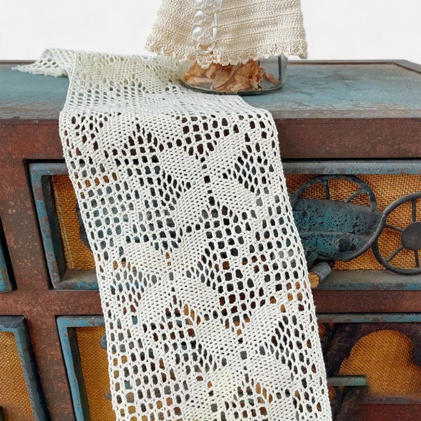 Chemin De Table Pour Mariage Au Crochet  15cm x 3m