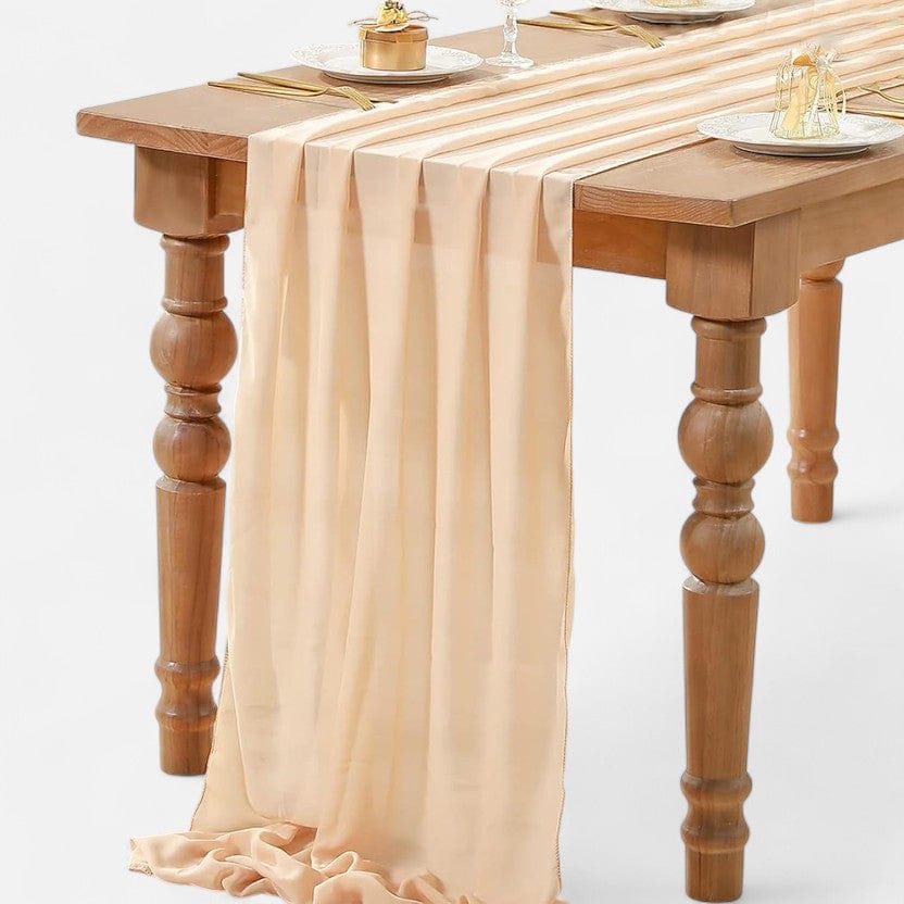 Chemin De Table Rose Clair 