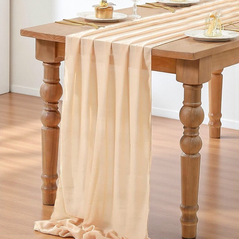 Chemin De Table Rose Clair 