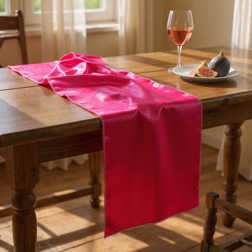 Chemin de Table Rose Fushia 