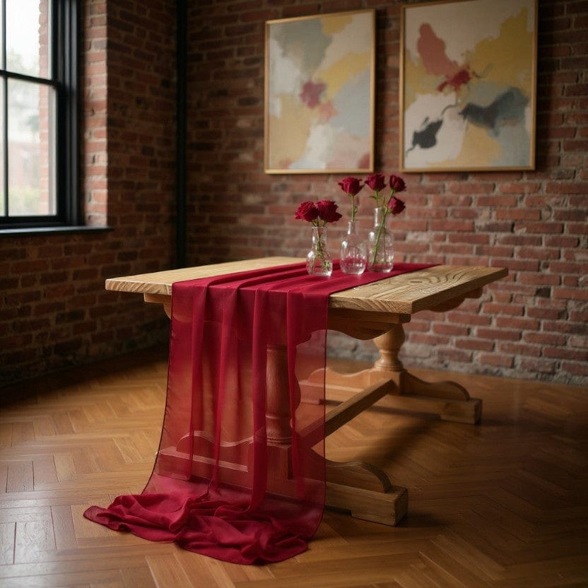 Chemin de Table Rouge Bordeaux 
