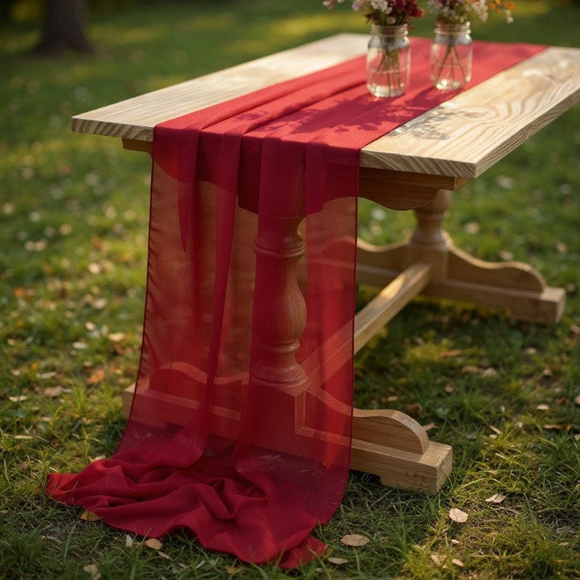 Chemin de Table Rouge Bordeaux 