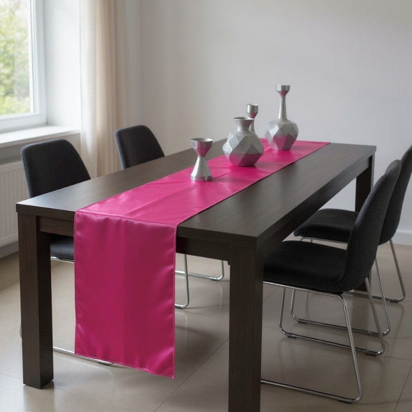Chemin de Table Satin Rose