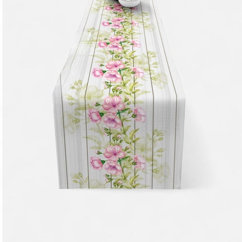 Chemin De Table Tissu Blanc  