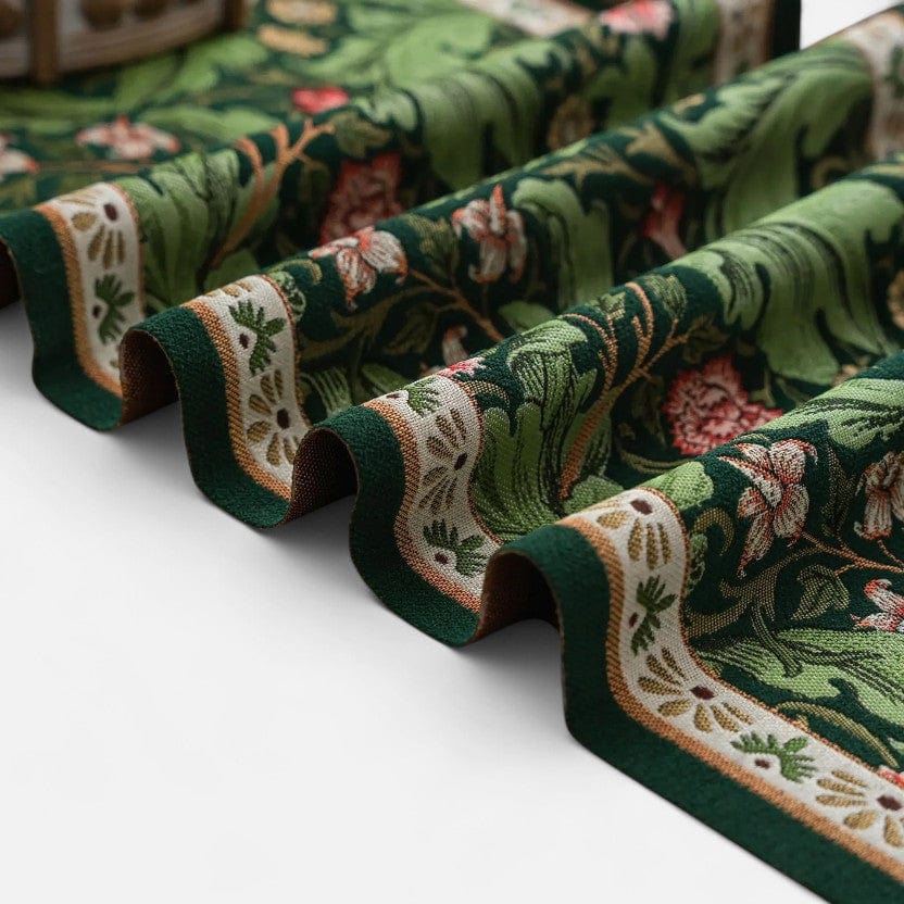 Chemin De Table Vert Olive 
