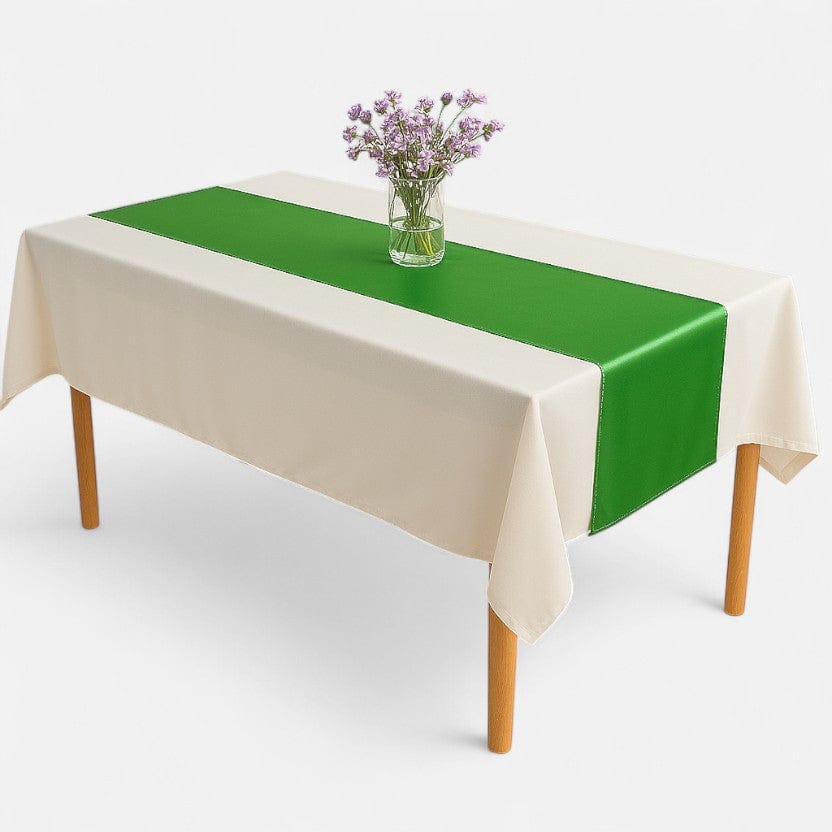 Chemin de table Vert Pomme 
