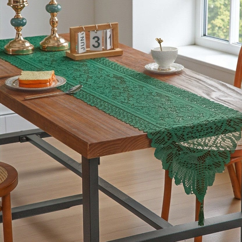 Chemin De Table Vert Sapin 
