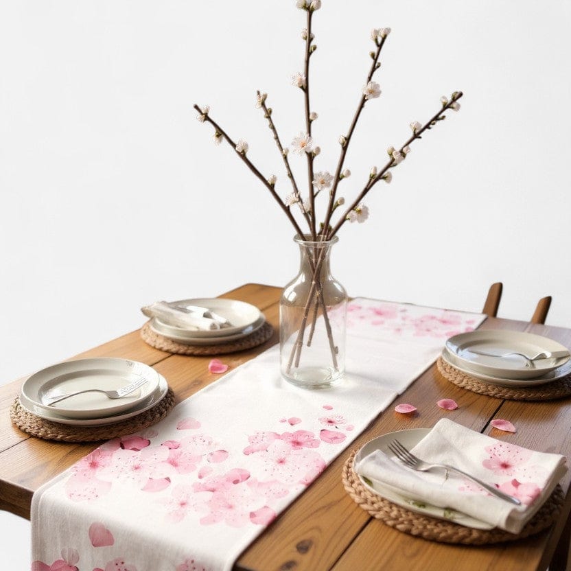Chemin De Table vieux Rose