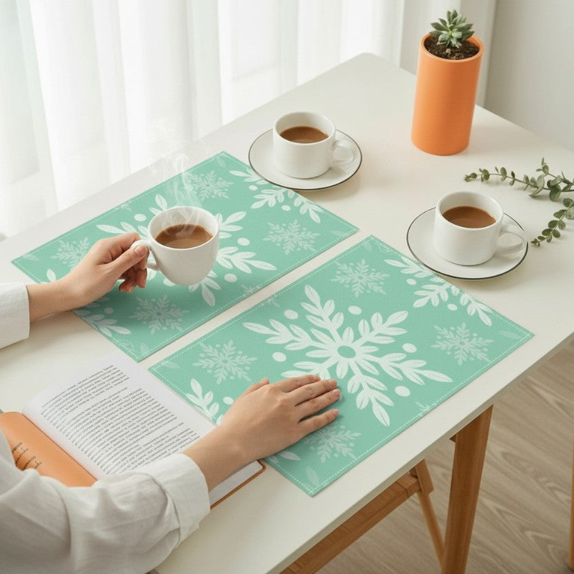 Set de table – WinterMint Elegance