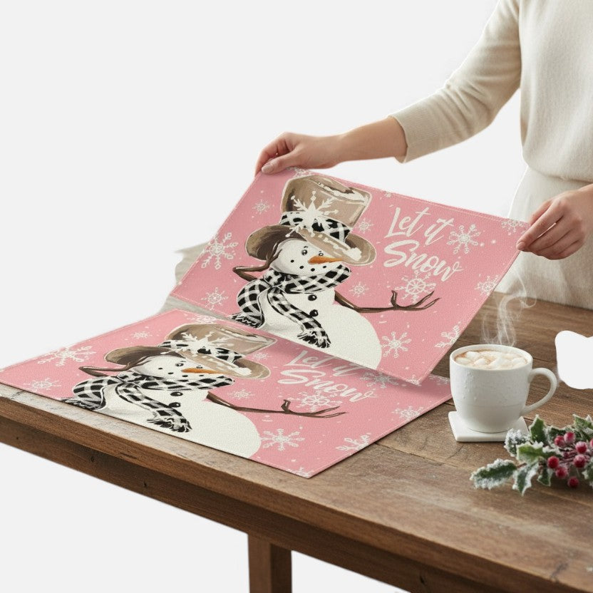 Set de Table – Let It Snow