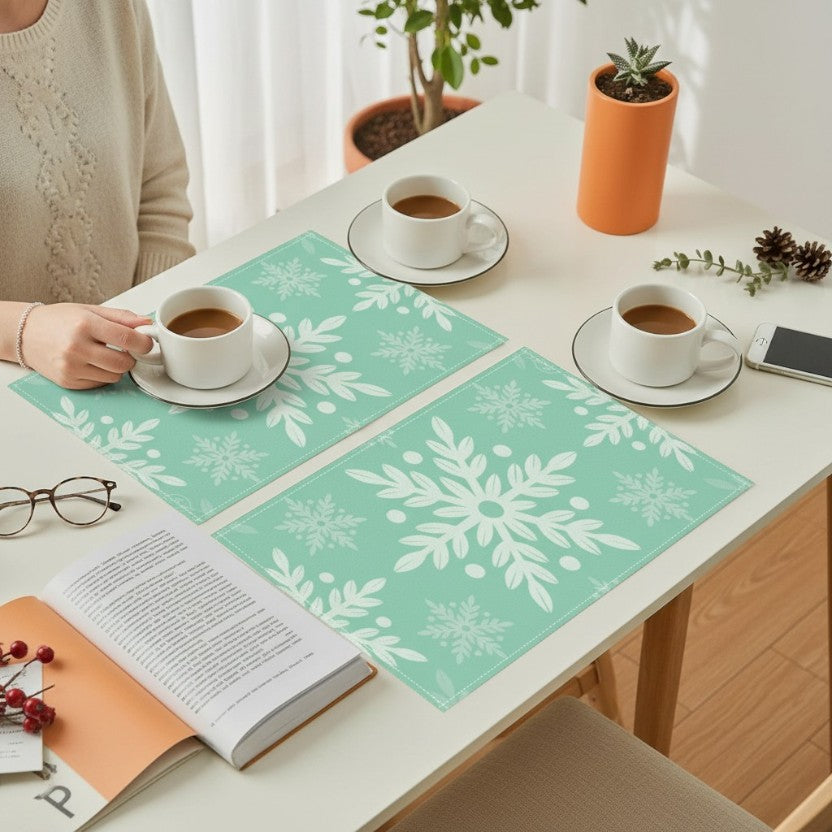 Set de table – WinterMint Elegance